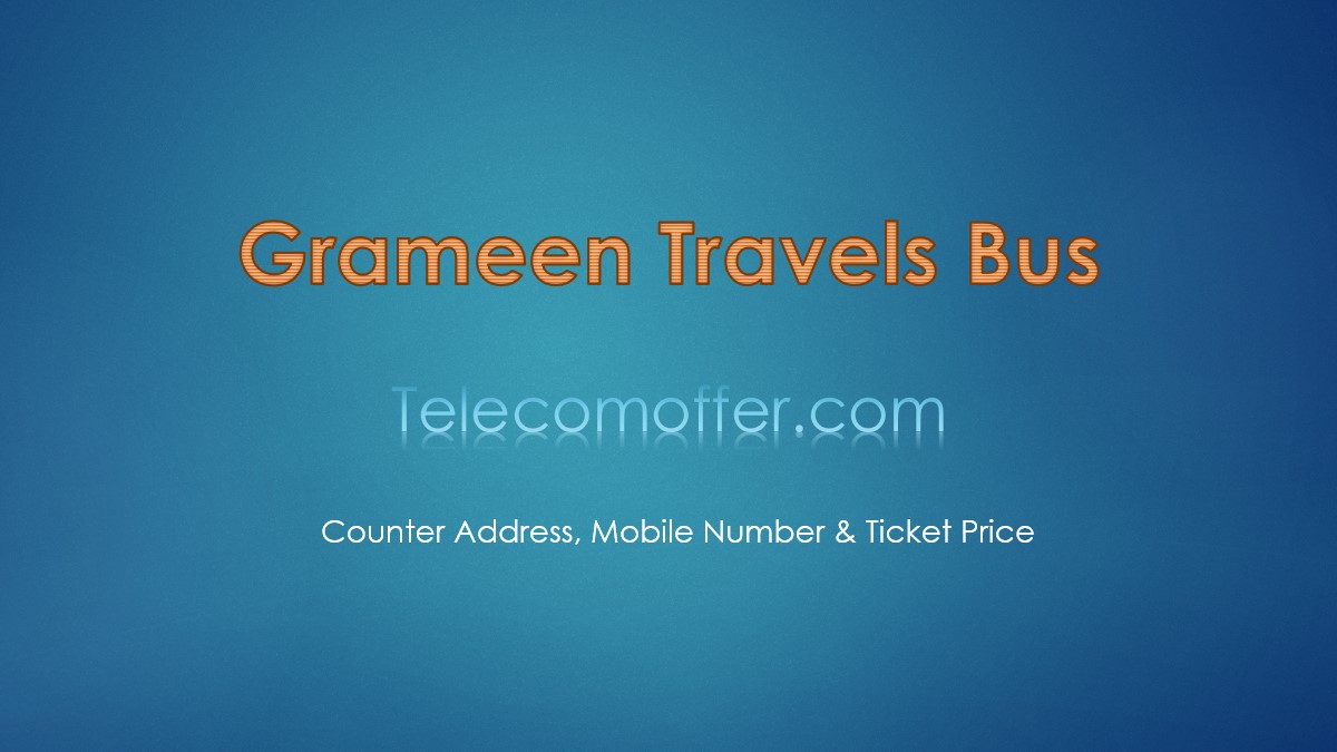 Grameen Travels Bus