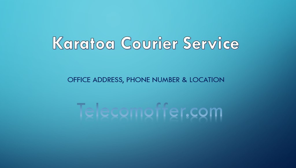Karatoa Courier Service